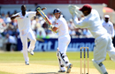 Andrew Strauss edges to the wicketkeeper
