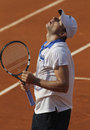 Andy Roddick shows his frustration