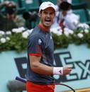 Andy Murray roars with delight after beating Richard Gasquet