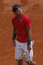 Rafael Nadal looks up to the heavens