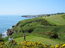 A view from the 15th tee at Dunmore East Golf Club