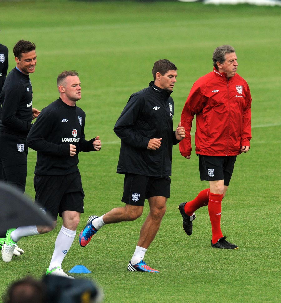 Wayne Rooney, Steven Gerrard and Roy Hodgson lead the team round 