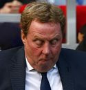 Harry Redknapp reacts to a missed chance
