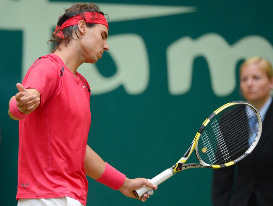 Rafael Nadal airs his frustrations