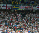 England fans show their support