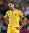 Andriy Shevchenko looks dejected