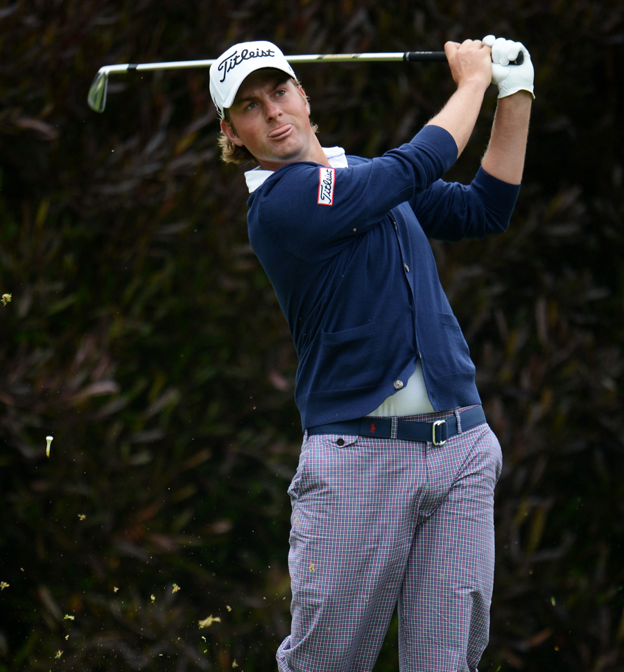 Webb Simpson fires another approach shot