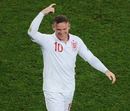 Wayne Rooney celebrates his goal