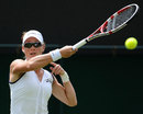 Sam Stosur hits a forehand