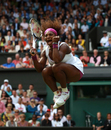 Serena Williams was elated to win