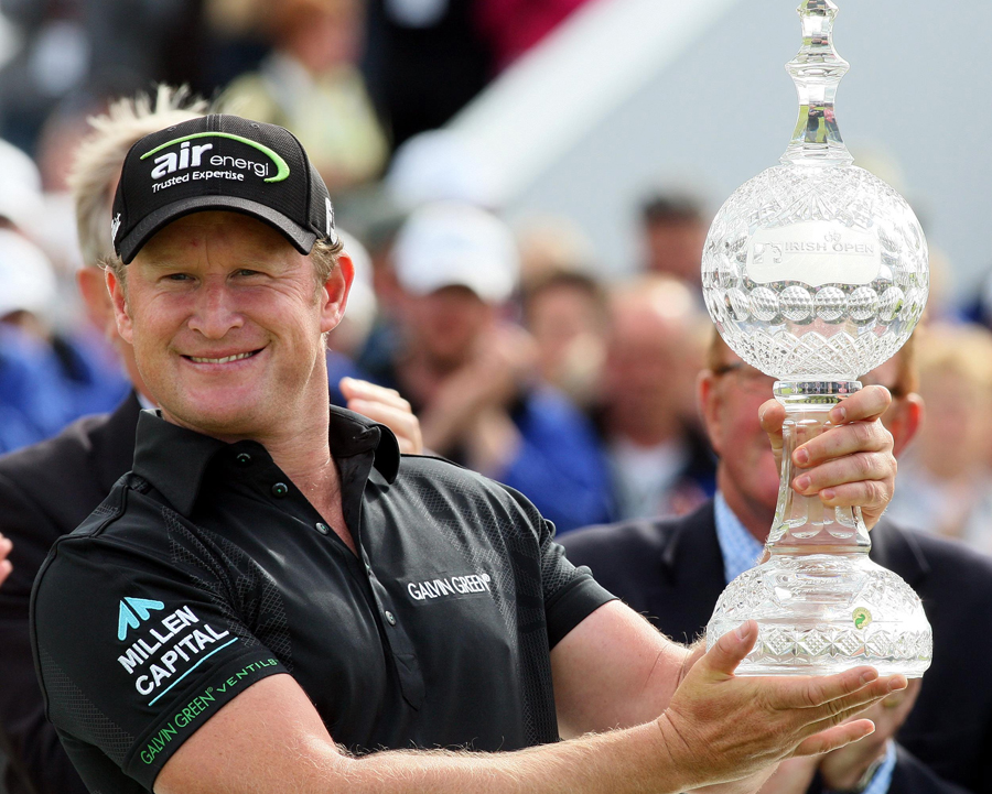 Jamie Donaldson with his trophy