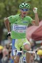 Peter Sagan celebrates in style as he wins Stage Three