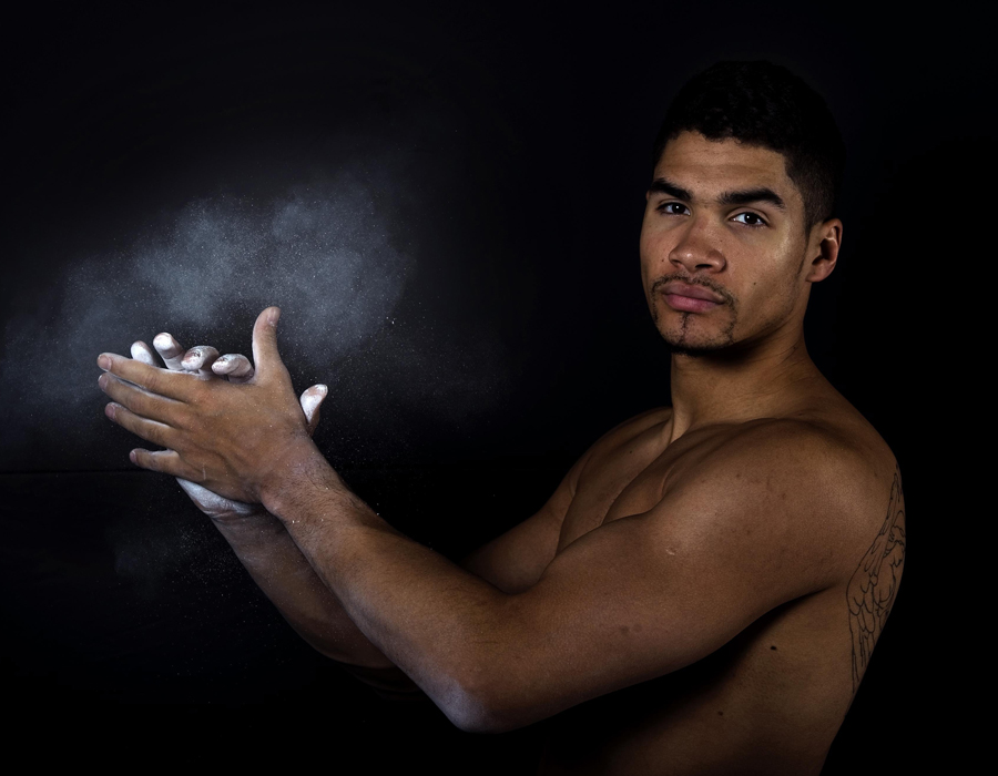 Louis Smith poses for a photo