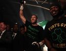 Tyson Fury enters the arena prior to fighting Vinny Maddalone