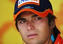 Nelson Piquet Jnr in the paddock