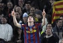 Lionel Messi celebrates his wonder goal