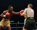 Chris Eubank and Steve Collins compete