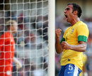 Sandro celebrates his goal