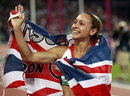 Jessica Ennis completes her lap of honour