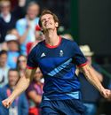 Andy Murray shows his delight