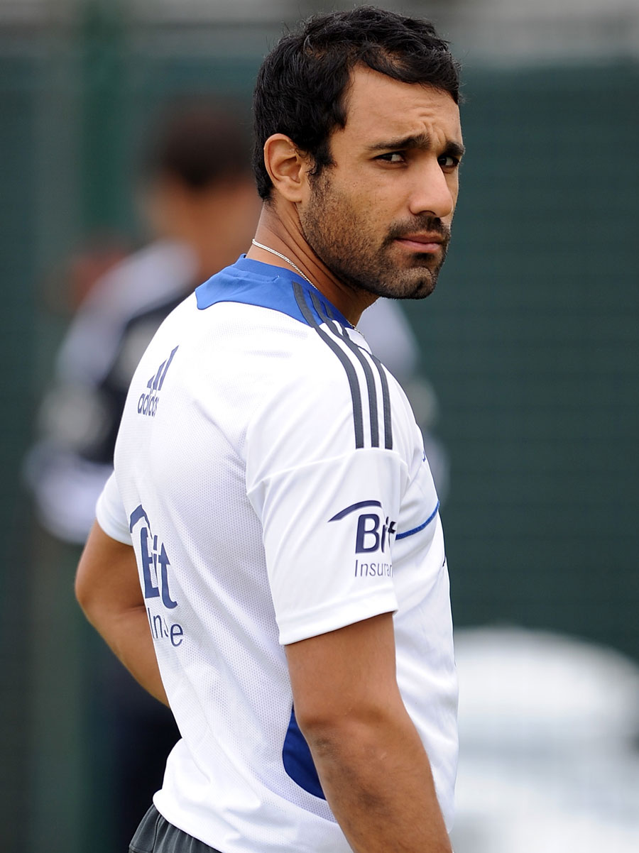 Ravi Bopara in training for England Lions