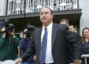 Victor Conte leaves court