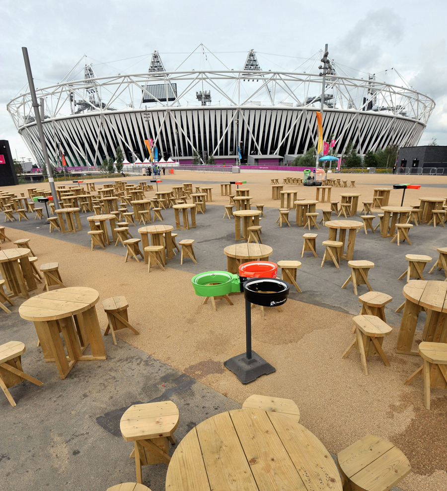 An empty Olympic Park