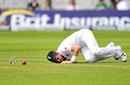 James Anderson dropped a simple chance at midwicket off AB de Villiers