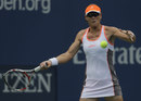 Sam Stosur lines up a forehand