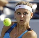 Lucie Safarova eyes up a return