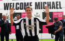 Michael Owen is unveiled as a Newcastle United player