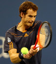 Andy Murray steps into a backhand