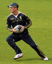AB de Villiers tries a different sport during warm-ups