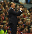 Brendan Rodgers directs his players