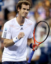 Andy Murray celebrates his victory