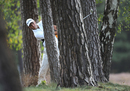 Martin Kaymer escapes from the trees