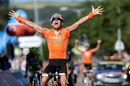 Pablo Urtasun savours his stage win