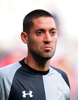 Clint Dempsey in action for Spurs