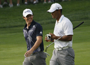Rory McIlroy and Tiger Woods joke