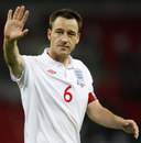 John Terry waves to the crowd