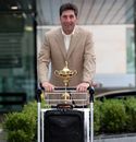 The Europe team, led by Jose Maria Olazabal, depart for the Ryder Cup