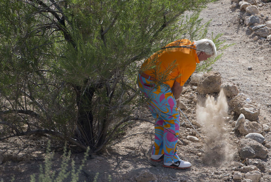 John Daly tries to play his way out of trouble