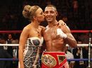 Kell Brook with partner Lindsey