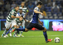 James Rodriguez of Porto scores a penalty