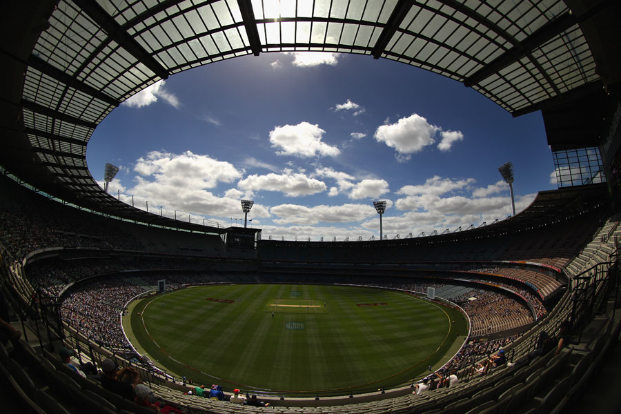 A view of the MCG