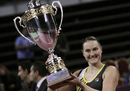 Nadia Petrova with her trophy
