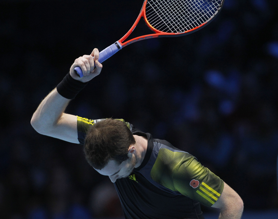 Frustration gets the better of Andy Murray