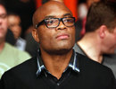 Anderson Silva watches Georges St-Pierre v Carlos Condit