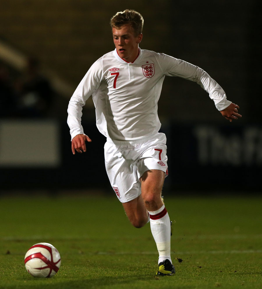 James Ward-Prowse runs with the ball