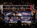 Ricky Hatton collapses in the ring